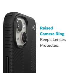 Speck Presidio2 Grip MagSafe iPhone® 14 Case, Black, 150059-D143