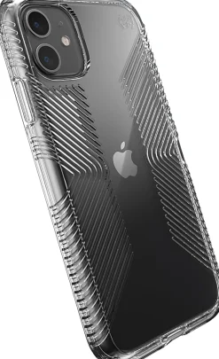 Speck Presidio Perfect-Clear Case With Grips For iPhone® 11, Clear