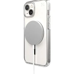 Speck Presidio® Perfect-Clear MagSafe® Case For iPhone® 14 Plus, Clear, 150119-3080
