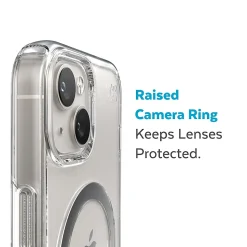 Speck Presidio® Perfect-Clear MagSafe® Case For iPhone® 14 Plus, Clear, 150119-3080