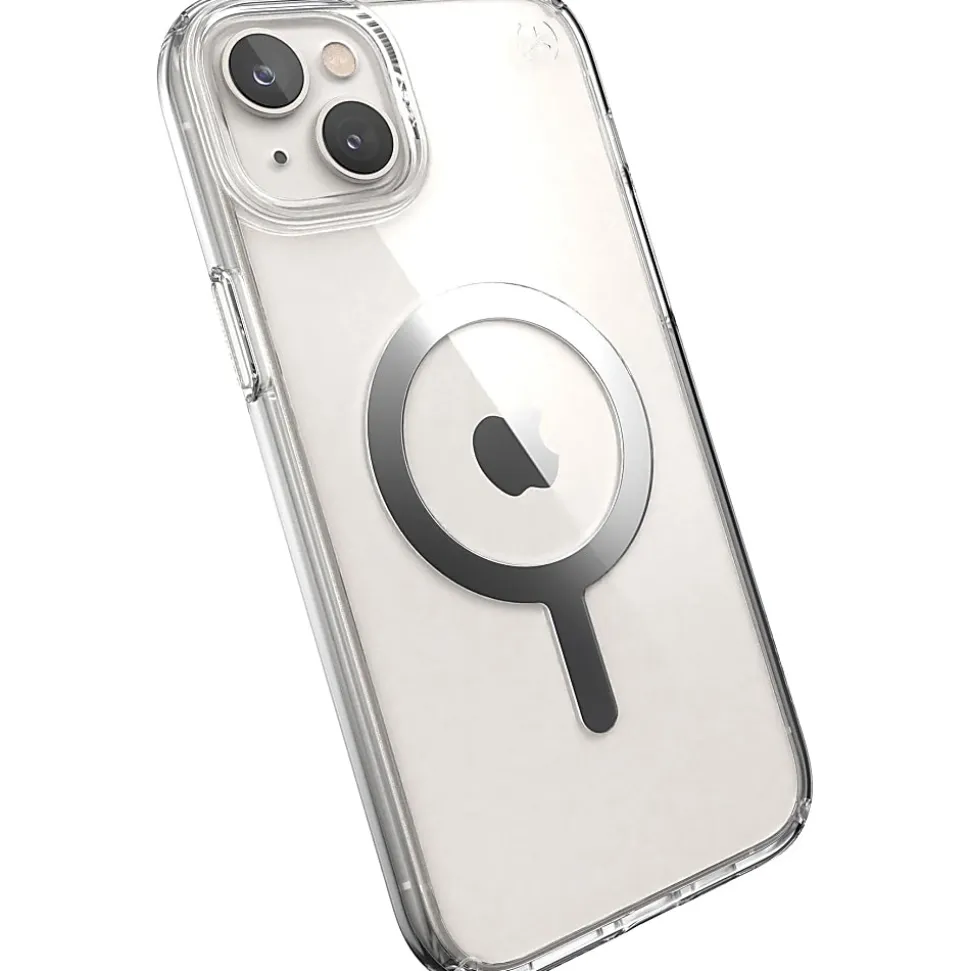 Speck Presidio® Perfect-Clear MagSafe® Case For iPhone® 14 Plus, Clear, 150119-3080