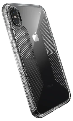 Speck Presidio® Perfect-Clear Case With Grips, Clear, 136476-5085
