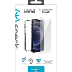 Speck Presidio Perfect-Clear Case For iPhone® 12 Mini, Clear, 138477-5085