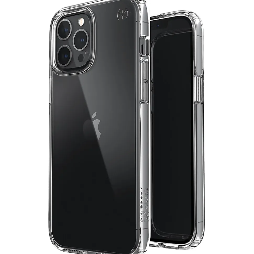 Speck Presidio Perfect-Clear Case For iPhone® 12 Pro Max, Clear, 138502-5085
