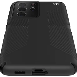 Speck Products Presidio 2 Grip Galaxy S21 Ultra Case, Black