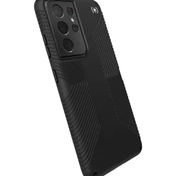 Speck Products Presidio 2 Grip Galaxy S21 Ultra Case, Black