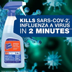 Spic And Span Disinfecting All-Purpose Cleaner Spray & Glass Cleaner, 32 Oz, Case Of 6 Bottles