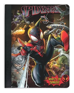 Spiderman Wide Ruled Composition Notebook, 9.5" x 7.25", 100 Sheets