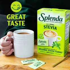 Splenda Single-serve Sweetener Packets - 0.035 oz (1 g) - 200 / Box