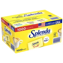 Splenda Sweetener Packets, Box of 1,000