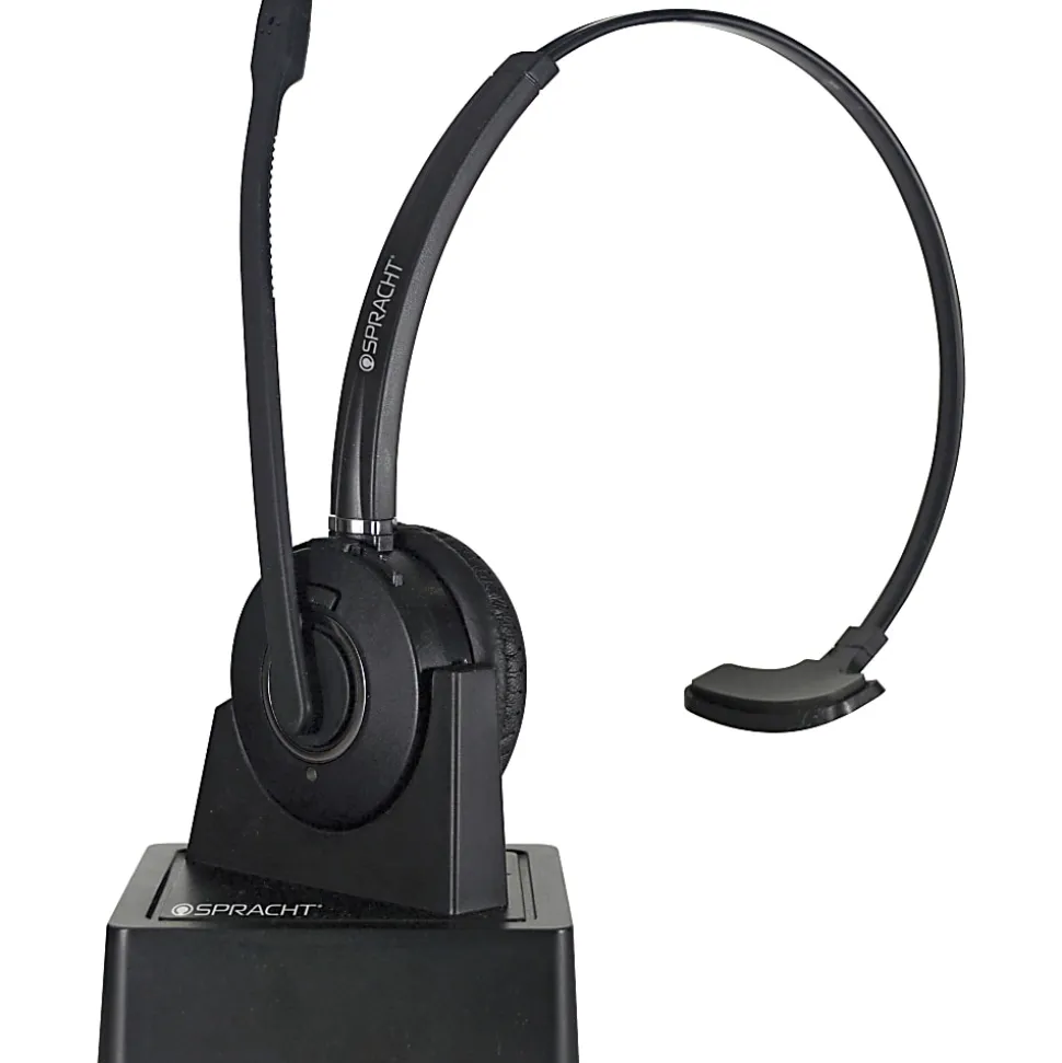 Spracht ZUM Maestro BT Wireless Over-Ear Headset, Black, 4726207