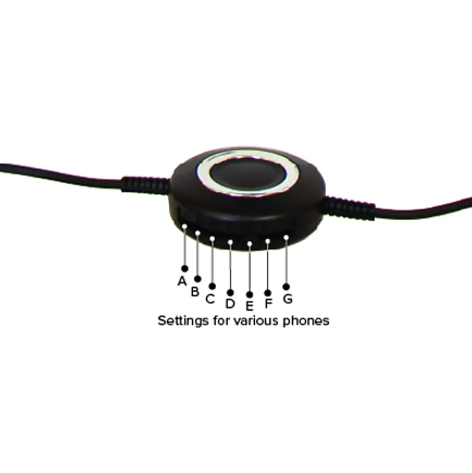 Spracht ZUMRJ9M Headset - Mono - RJ-9 - Wired - Over-the-head - Monaural