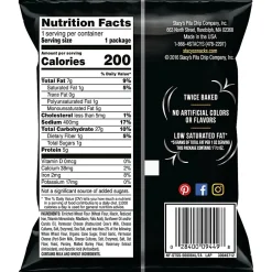 Stacy's Parmesan Garlic & Herb Pita Chips, 1.5 Oz, Pack Of 24