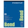 Staedtler® Bond Paper, 17" x 22", White With Blue Grid, 50 Sheets