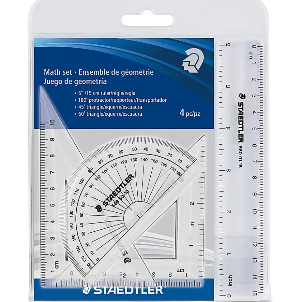 Staedtler 4 Piece Math Set