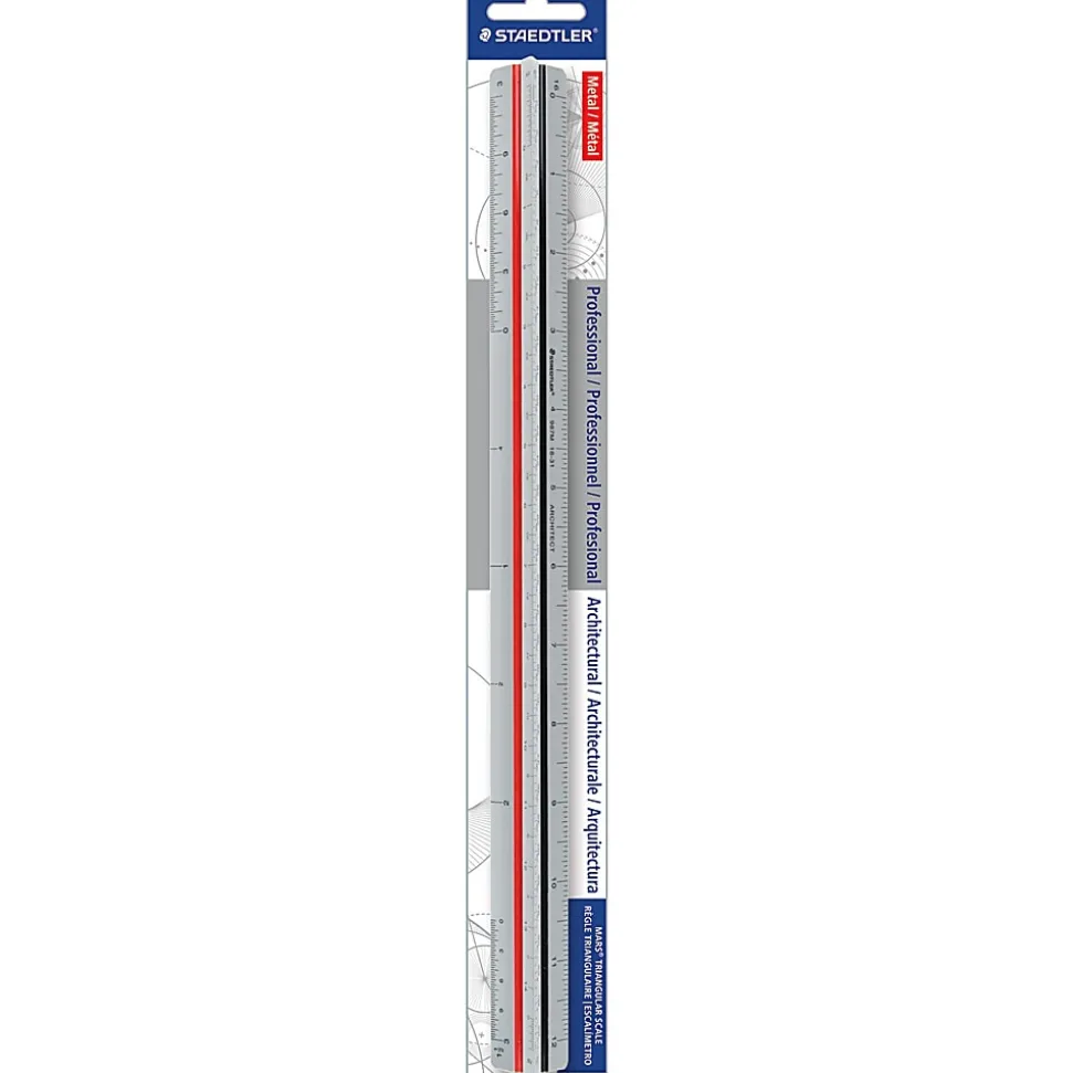 Staedtler® Professional Architect's 12" Triangular Scale