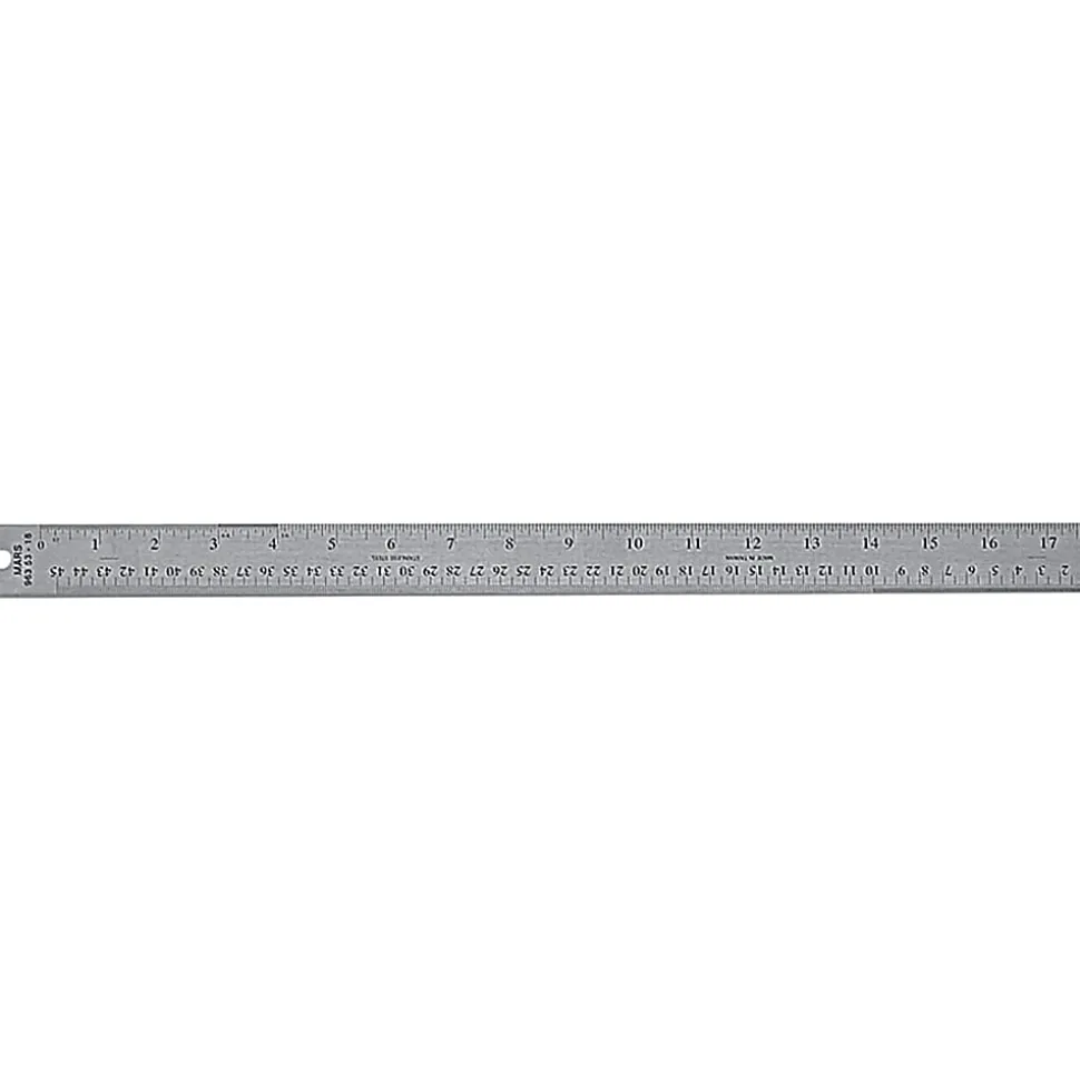 Staedtler® Stainless Steel Ruler, 18"