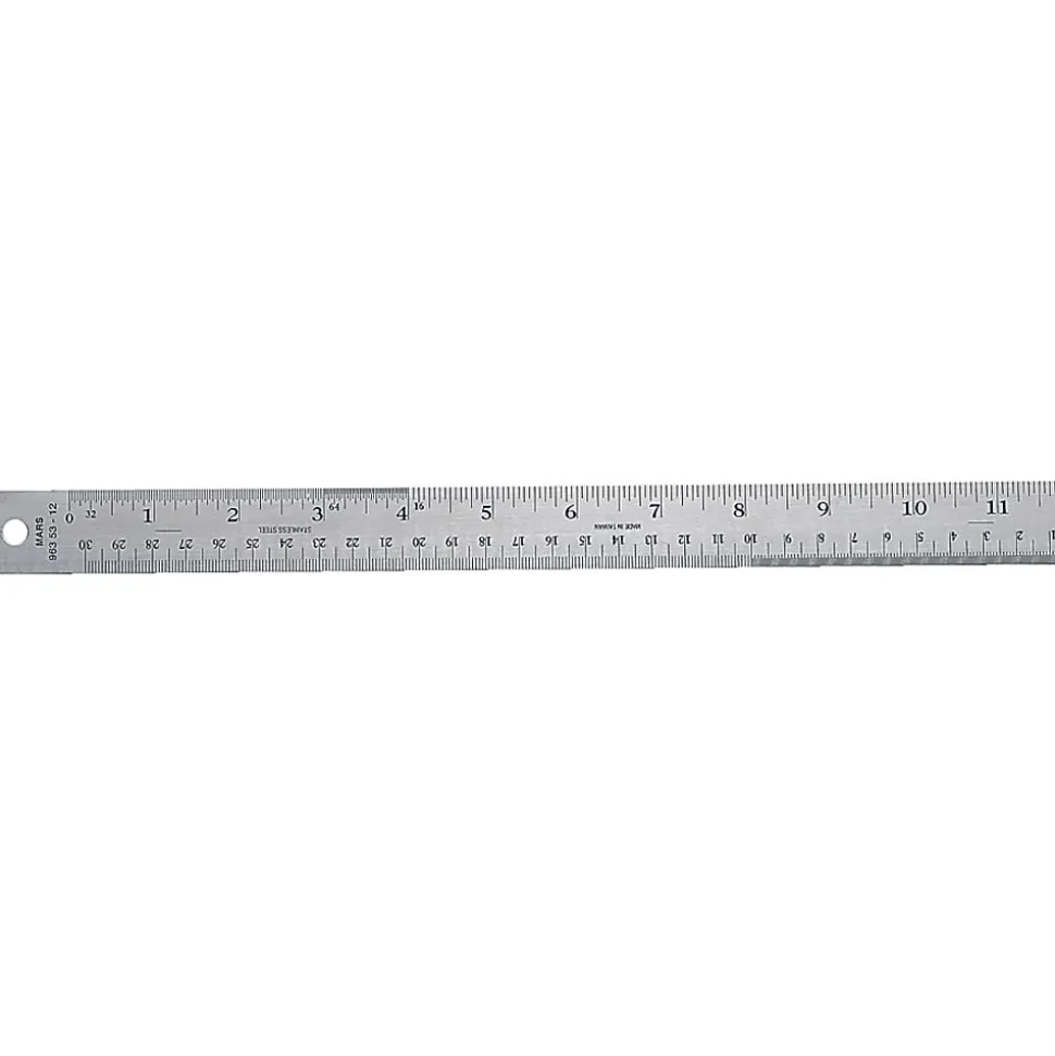 Staedtler® Stainless Steel Ruler, 12"