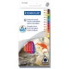 Staedtler® Watercolor Pencils, 5 mm Point, Assorted Colors, Box Of 12 Pencils