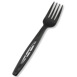 StalkMarket Compostable Cutlery Forks, Pearlescent Black, Pack Of 1000