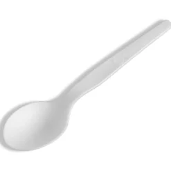 StalkMarket Compostable Cutlery Spoons, 6