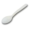 StalkMarket Compostable Cutlery Taster Spoons, Pearlescent White, Pack Of 2000