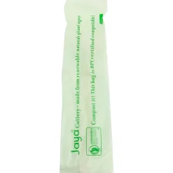 StalkMarket Compostable Individually Wrapped Spoons, 6 1/2