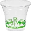StalkMarket Planet+ Compostable Cold Cups, 5 Oz, Clear, Pack Of 2,000 Cups