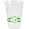 StalkMarket Planet+ Compostable Cold Cups, 16 Oz, Clear, Pack Of 1,000 Cups
