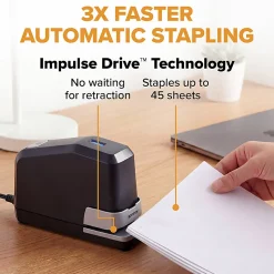 Stanley Bostitch Bostitch B8 Impulse 45 Electric Stapler, Black
