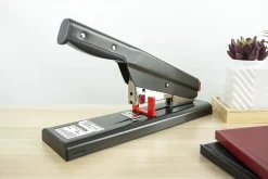 Stanley® Bostitch 130-Sheet Heavy-Duty Stapler With Antimicrobial Protection, Black