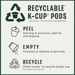 Starbucks® K-Cup Sumatra Coffee - Compatible with Keurig Brewer - Dark - K-Cup - Sumatra - 24 / Box