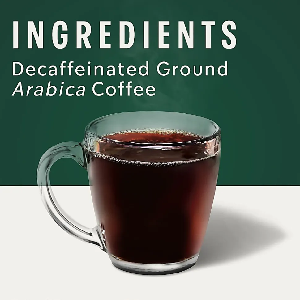 Starbucks® Pike Place Single-Serve Coffee K-Cup®, Decaffeinated, Carton Of 24