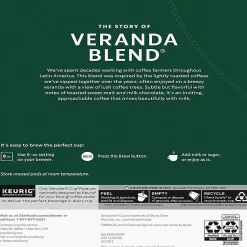 Starbucks® Single-Serve Coffee K-Cup®, Veranda Blend, Carton Of 24