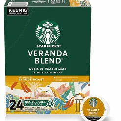 Starbucks® Single-Serve Coffee K-Cup®, Veranda Blend, Carton Of 24