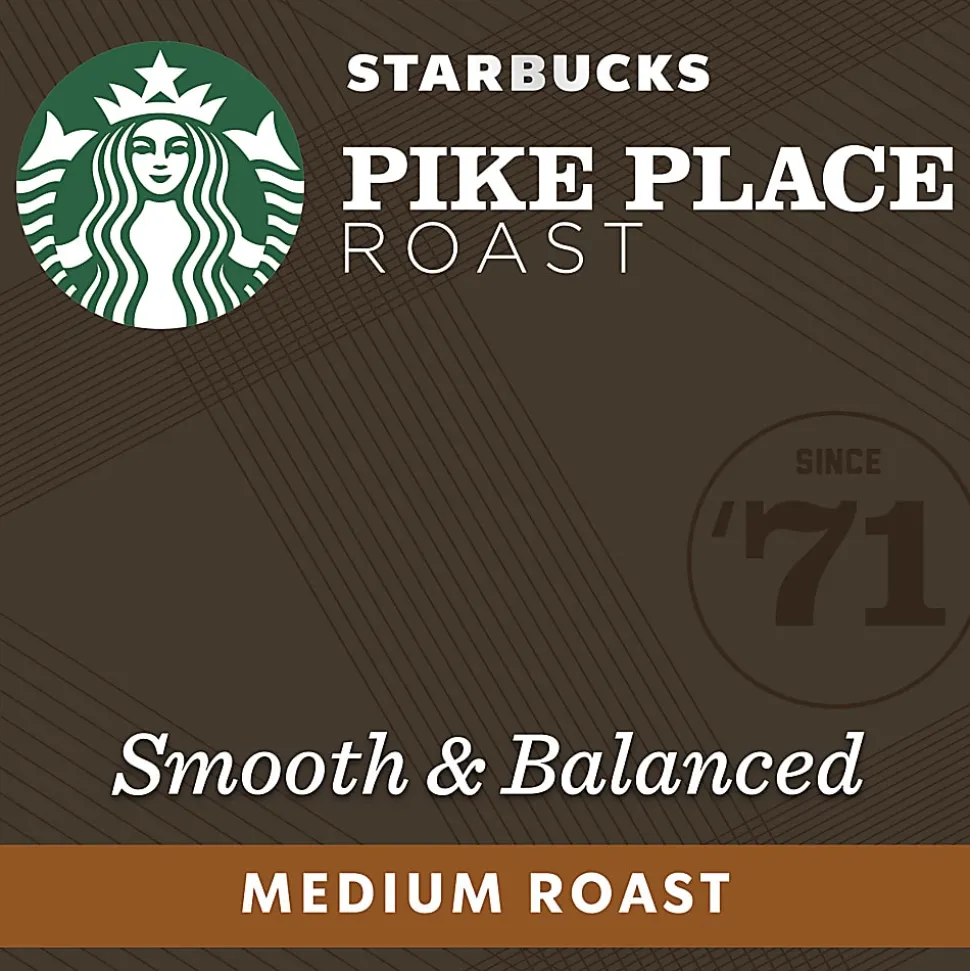 Starbucks® Single-Serve Coffee Freshpacks, Variety Pack, Carton Of 60, 6 x 10 Per Box