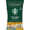 Starbucks® Veranda Ground Roast Coffee Single-Serve Packets, Premium Blonde, 2.5 Oz Per Bag, Carton Of 18