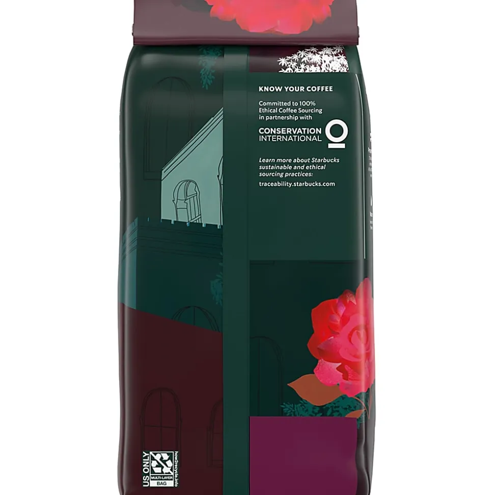 Starbucks® Whole Bean Coffee, Dark Roast, Caffe Verona, 1 Lb Per Bag