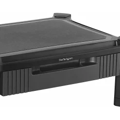 StarTech.com Adjustable Monitor Riser - Drawer - Monitors up to 32"- Adjustable Height - Monitor Stand - Computer Monitor Riser