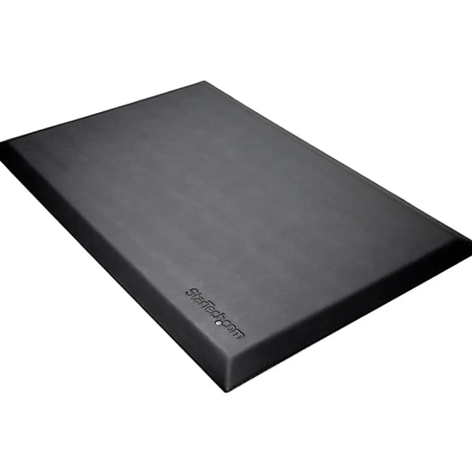 StarTech.com Anti-Fatigue Mat for Standing Desk - Ergonomic Mat for Sit Stand Work Desk - Large 24" x 36" - Non-Slip - Cushioned Floor Pad