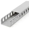 StarTech.com Cable Management Raceway w/Parallel Slots 78in - Network Cable Hider Kit - Slotted Wire Duct System - CBMWD3825