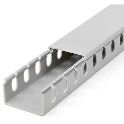 StarTech.com Cable Management Raceway w/Parallel Slots 78in - Network Cable Hider Kit - Slotted Wire Duct System - CBMWD3825