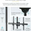 StarTech.com Ceiling TV Mount For 32 to 75" TVs, 8.2' to 9.8' Long Pole