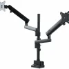 StarTech.com Desk Mount Dual Monitor Arm - Full Motion Monitor Mount for 2x VESA Displays up to 32" (17lb/8kg)