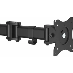 StarTech.com Desk Mount Monitor Arm 34 inch VESA Displays - Articulating Single Monitor Pole Mount - Height Adjustable Arm - Clamp/Grommet