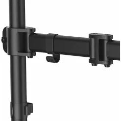 StarTech.com Desk Mount Monitor Arm 34 inch VESA Displays - Articulating Single Monitor Pole Mount - Height Adjustable Arm - Clamp/Grommet