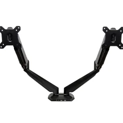 StarTech.com Dual Monitor Arm - USB Hub and Audio Ports in Base - Monitors up to 32