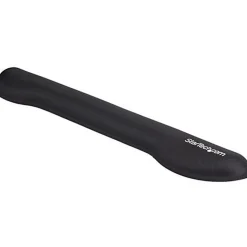 StarTech.com Foam Keyboard Wrist Rest  Ergonomic Wrist Support  Padded Keyboard Desk Cushion for Typing  Black Computer Hand & Arm Rest
