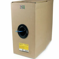 StarTech.com 1000 ft Bulk Roll of Blue CMR Cat 6 Solid UTP Riser Cable  - Bulk Cat6 Cable - 1000ft Cat 6 Cable - WIR6CMRBL