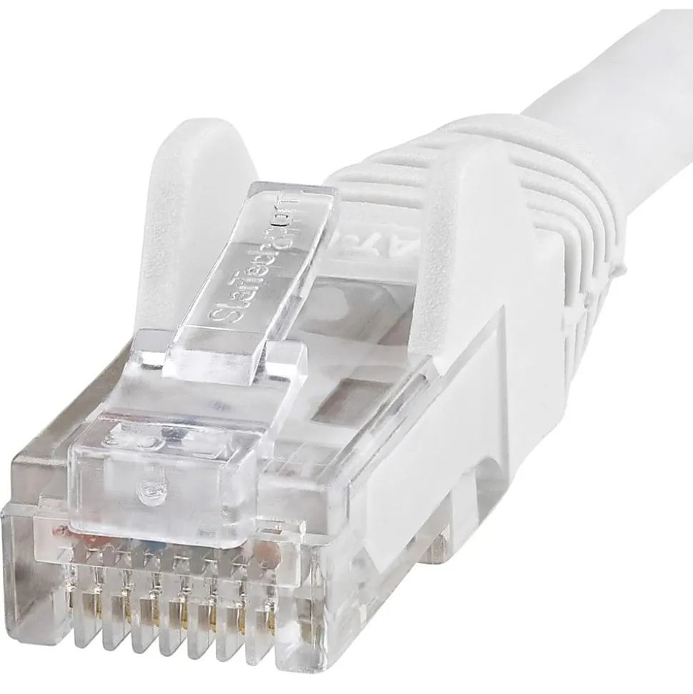 StarTech.com 35ft CAT6 Ethernet Cable - White Snagless Gigabit CAT 6 Wire